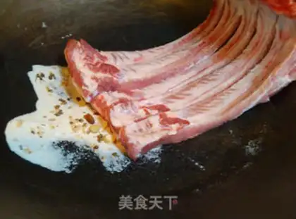Make Wind blowing ribs step 3