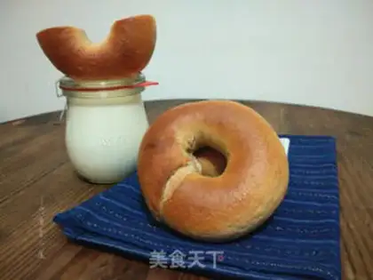Make Black wheat bagels step 14