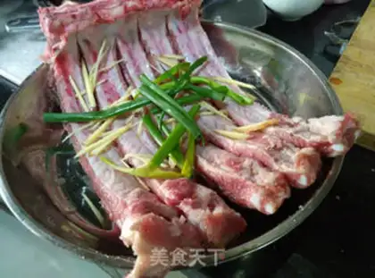 Make Wind blowing ribs step 4