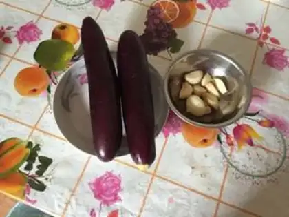Make Garlic steam step 0