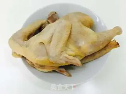 Make White pheasant step 2