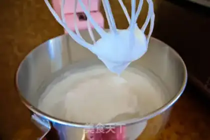 Make Pink cherry double cake step 5