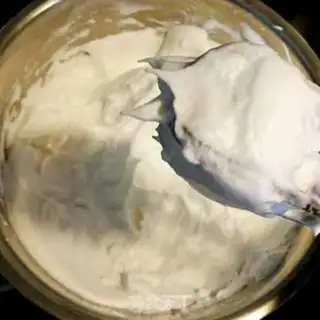 Make Coconut rainbow cake step 4