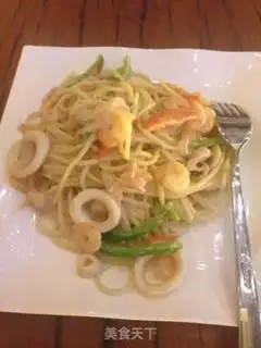 Make Seafood pasta step 5