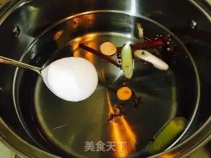 Make White pheasant step 3