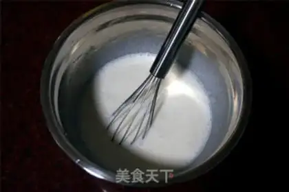 Make Fresh fruit cream step 2