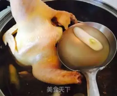 Make White pheasant step 6