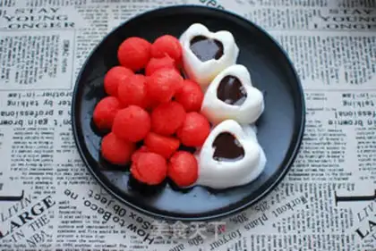 Make Fresh fruit cream step 9