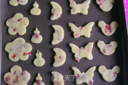 Make Corn pasta cranberry cookies step 7