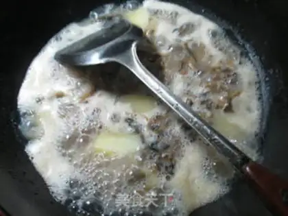 Make Crab potato soup step 4
