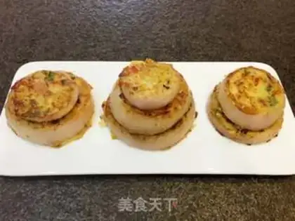 Make Onion cake step 5