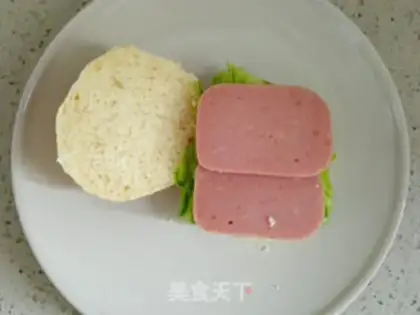 Make Soup cheese and ham buns step 7