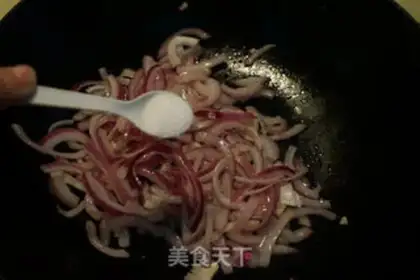 Make Sausage onions step 4