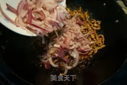 Make Sausage onions step 7