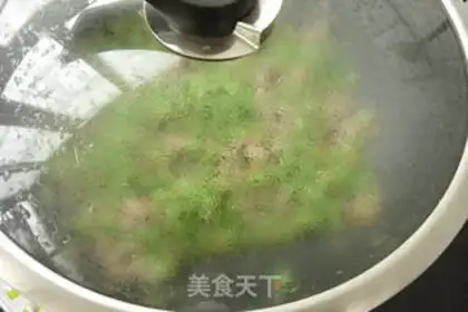 Make Squeeze the meat and make the beans step 5