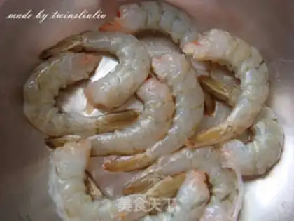 Make Shrimp ball step 1