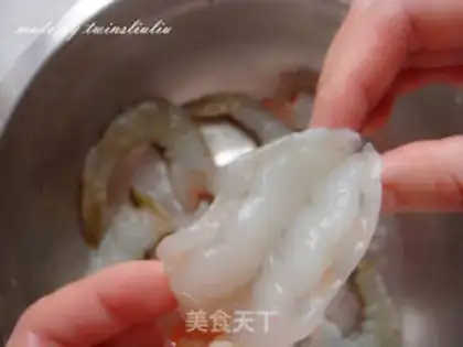 Make Shrimp ball step 2
