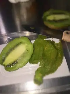 Make The fruit platter, the green tree step 0