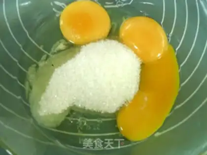 Make Egg yolk step 1