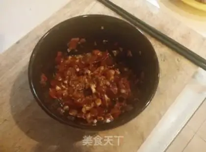 Make Haffle pepper squid shrimp step 7