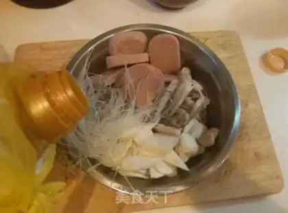Make Haffle pepper squid shrimp step 9