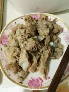 Make Chiffon pickles, meat burrito step 1