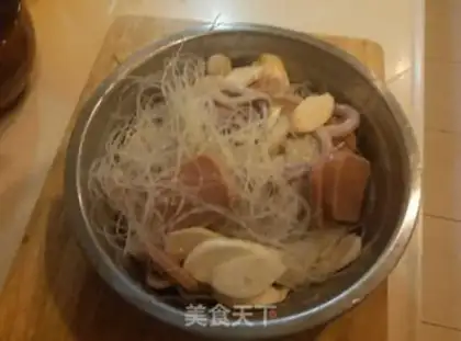 Make Haffle pepper squid shrimp step 10