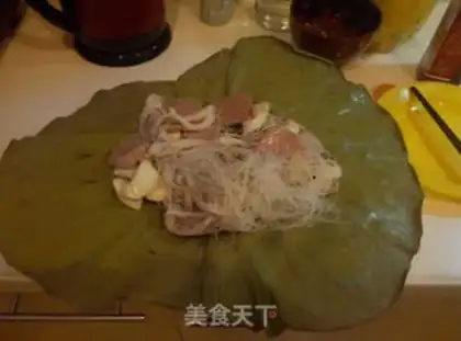 Make Haffle pepper squid shrimp step 11