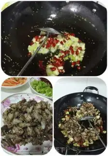 Make Chiffon pickles, meat burrito step 3