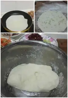 Make Chiffon pickles, meat burrito step 5