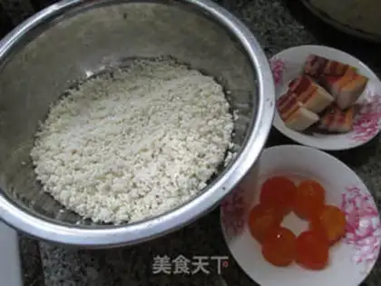 Make The salted egg oatmeal step 0