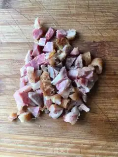 Make Eggskin fried rice step 1