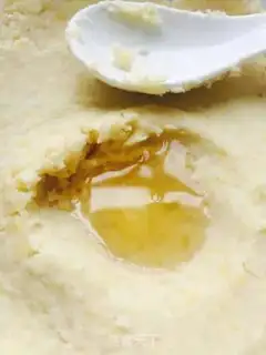 Make Homemade green bean cake step 5