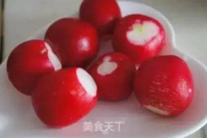 Make Sugar and radish step 0
