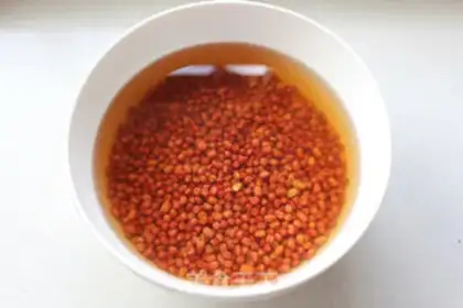 Make Rose sauce, red bean dates step 0