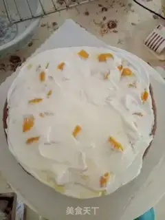 Make A flower cake step 2