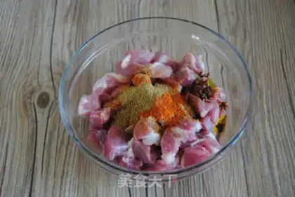 Make Ridiculous toothpick meat step 1