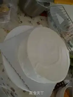 Make A flower cake step 3