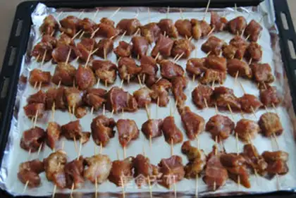 Make Ridiculous toothpick meat step 3