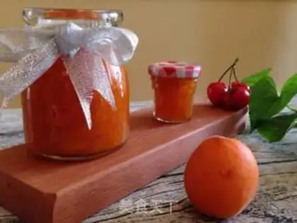 Make Peach sauce step 4