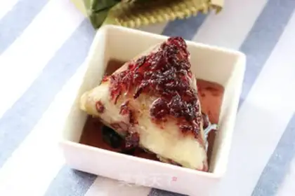 Make Rose sauce, red bean dates step 8
