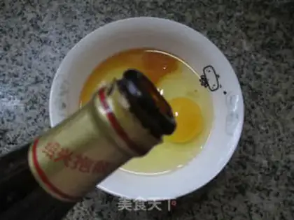 Make Porky pickles and fried eggs step 1