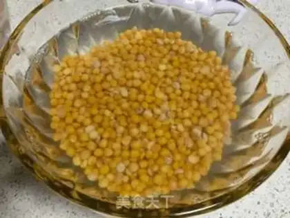 Make Bean pea yellow step 1