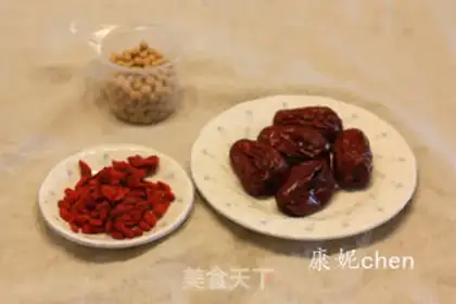Make Red dates, soybeans step 0