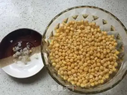 Make Bean pea yellow step 2