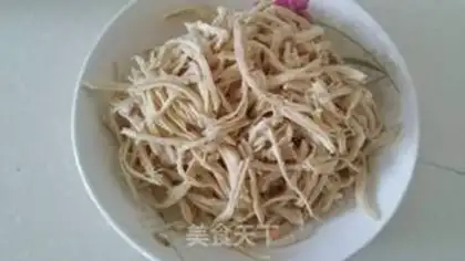 Make The dryer tore the apricot mushrooms step 1