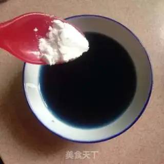 Make Blue rose bread step 1