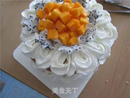 Make Fruitless cake step 16