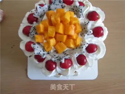 Make Fruitless cake step 17