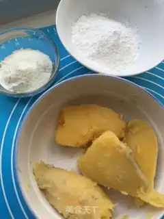 Make ♪ Potato round ♪ step 1